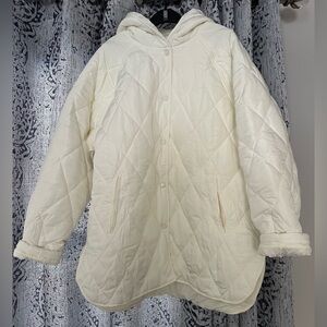 Merokeety Lightweight Puffer Jacket with Hood Size Large